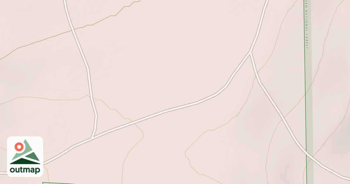Map of ANTELOPE MTN NO 4