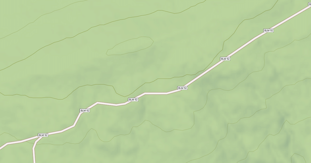 Map preview of BLM National GTLF Public Motorized Roads 23234b11-c74d-45d2-b588-d8f8d8440813