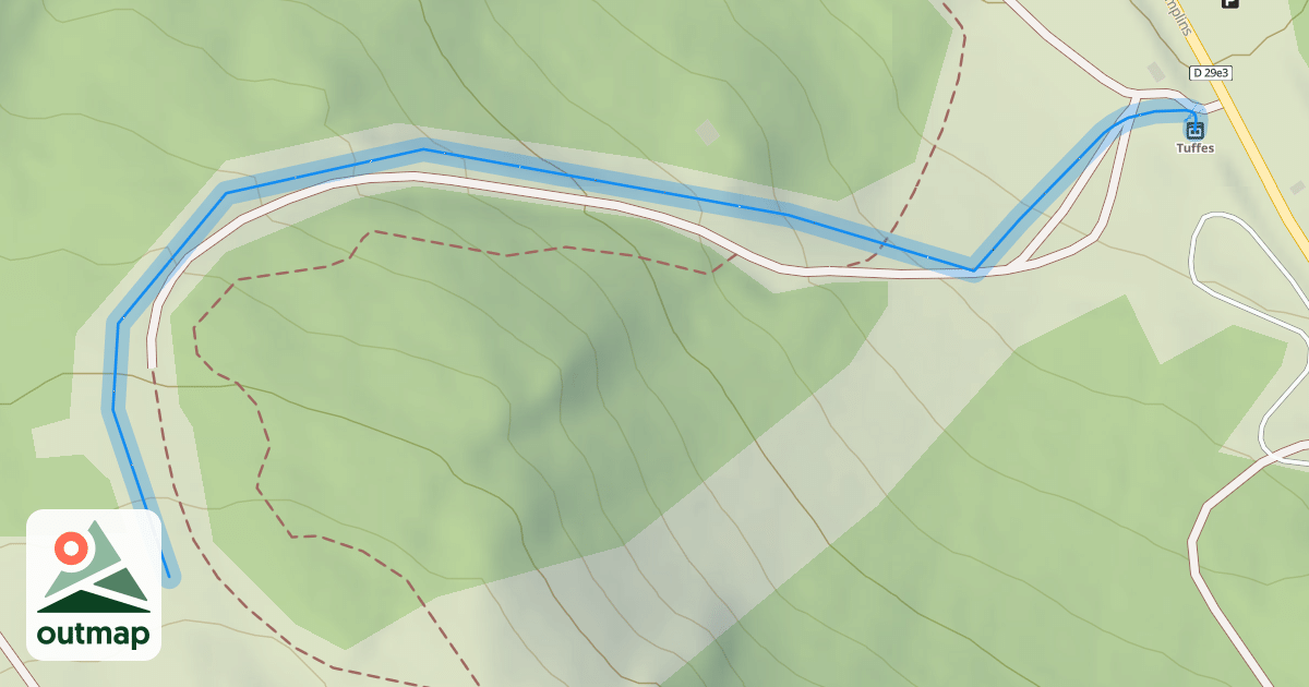 Map of Dévers des Tuffes