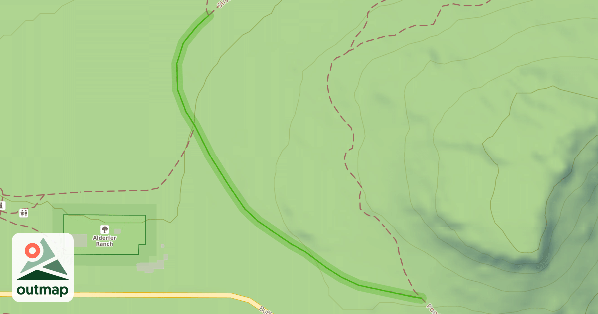 Map of Silver Fox Trail