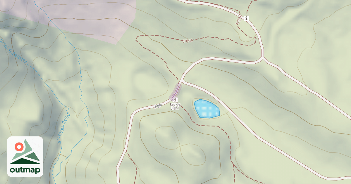 Map of Le Gourou