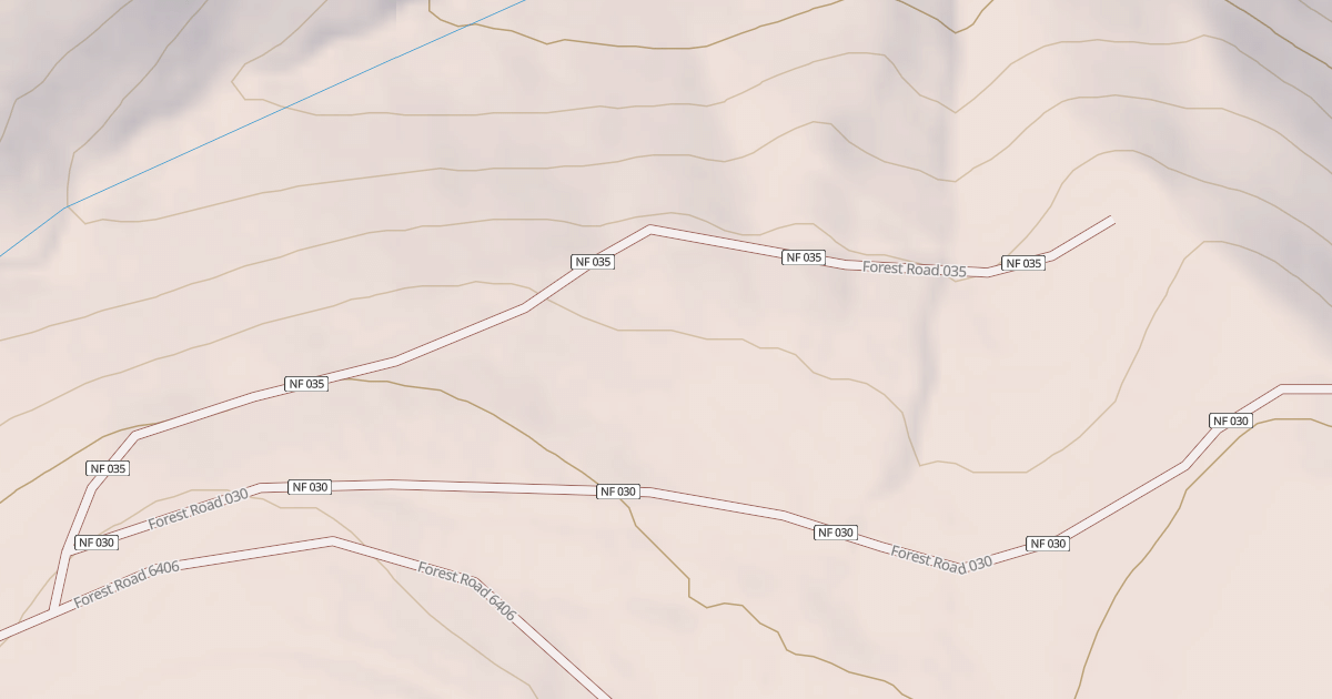 Map preview of USFS Motor Vehicle Use Map Trails 18127