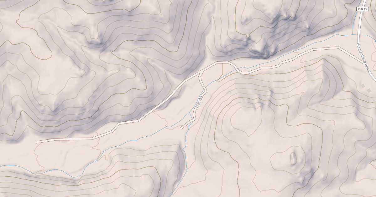 Map preview of NORTH CLEAR CREEK