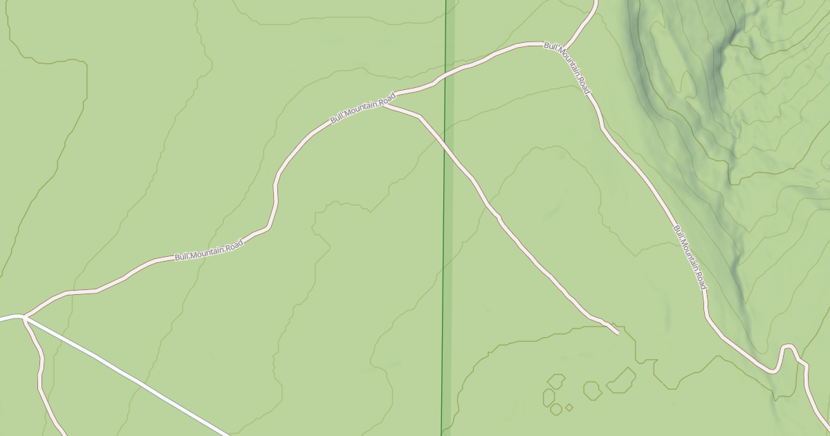 Map preview of BULL MOUNTAIN