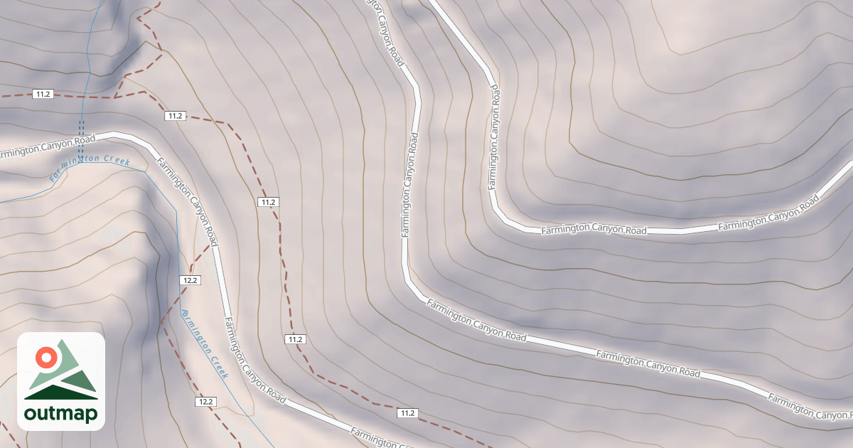 Map of Farmington Canyon Atv