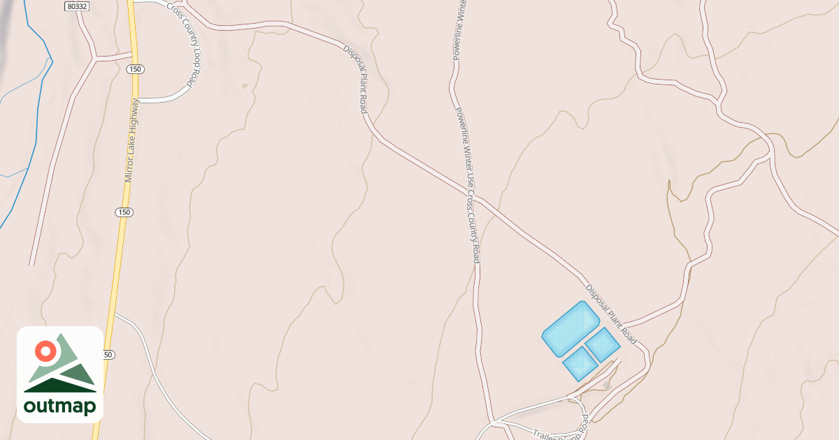 Map of DISPOSAL PLANT