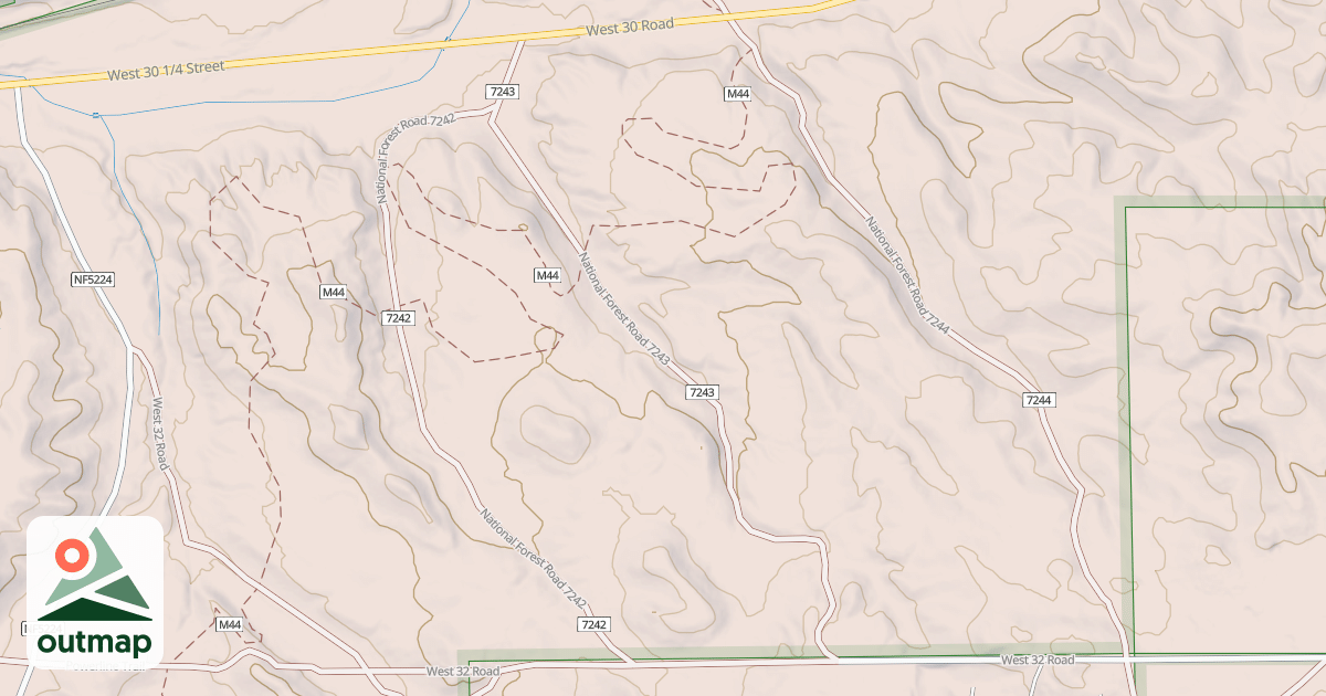 Map of 7243