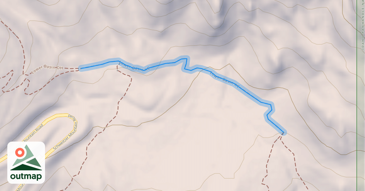 Map of Lower Basin XC