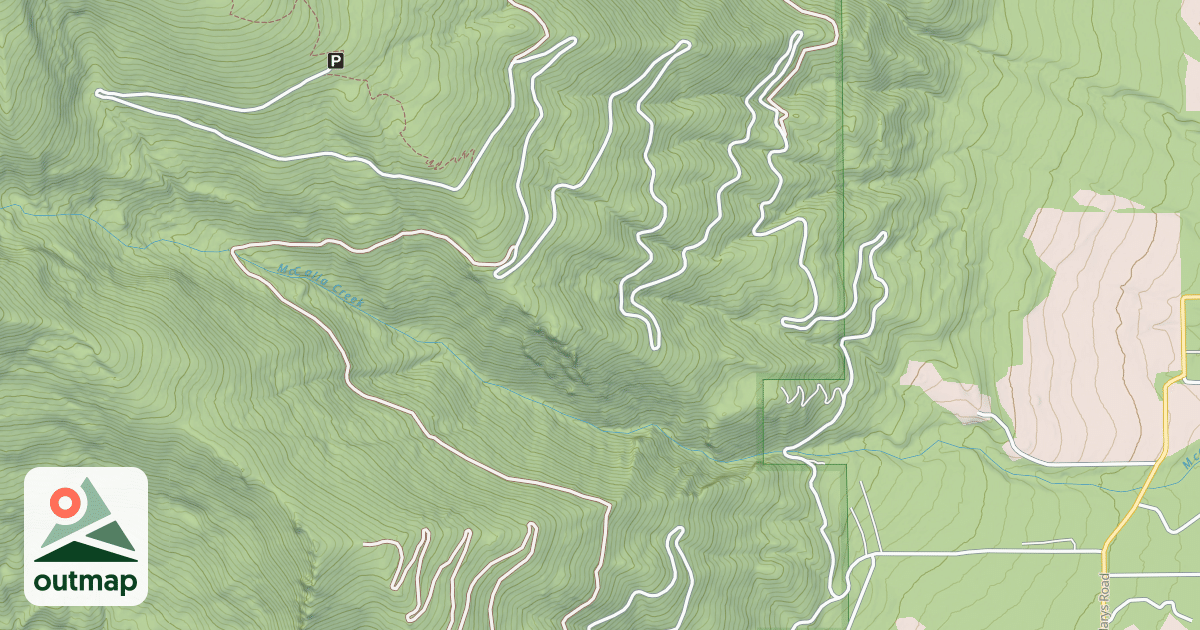 Map of (FDR) ST. MARY PEAK