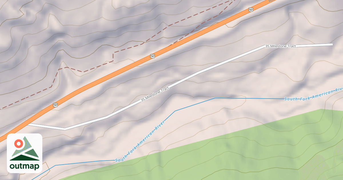 Map of 35 MILESTONE
