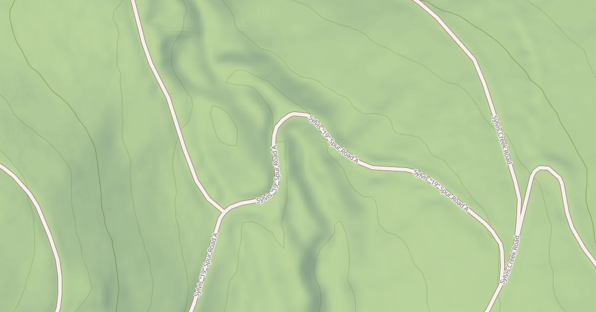 Map preview of SYLVIS "19" SPUR A