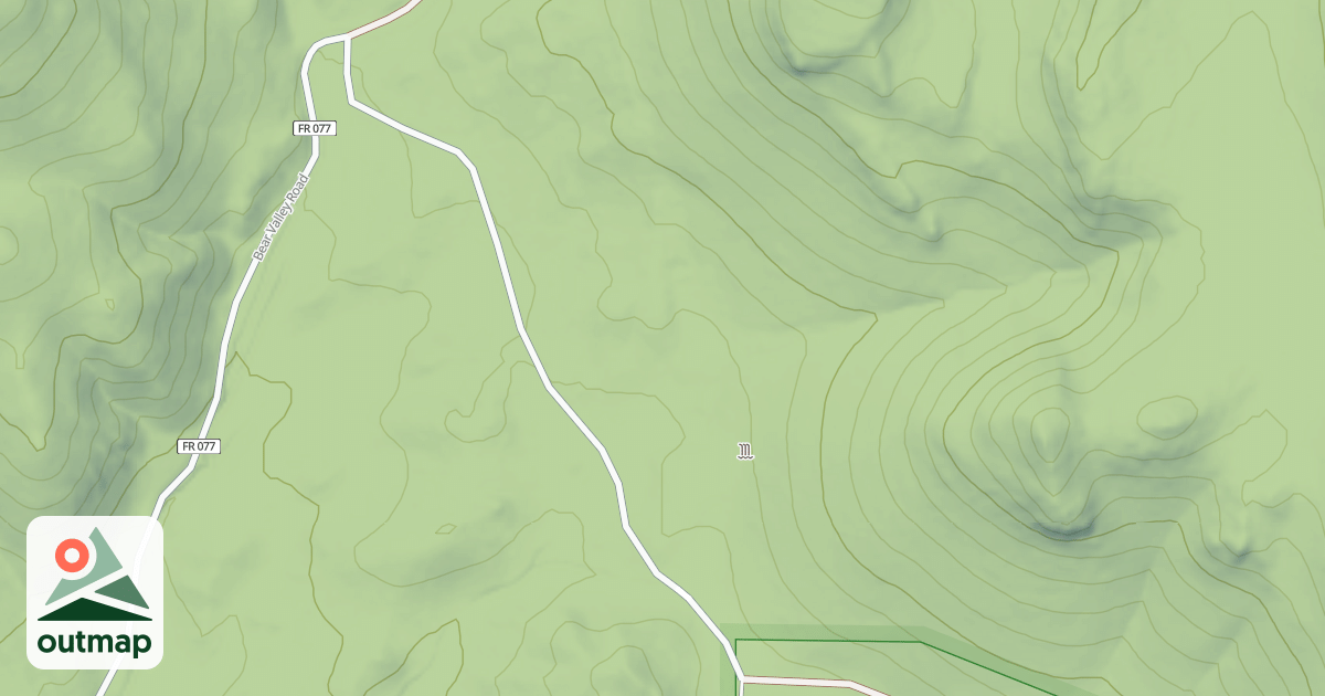 Map of USFS Motor Vehicle Use Map Roads {99FBDA0E-DCAB-41F0-A33A-636E0C8A8587}