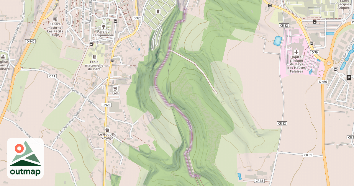 Map of Boclon