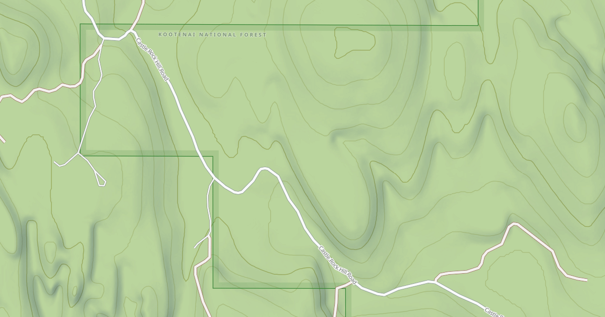 Map preview of CASTLE ROCK
