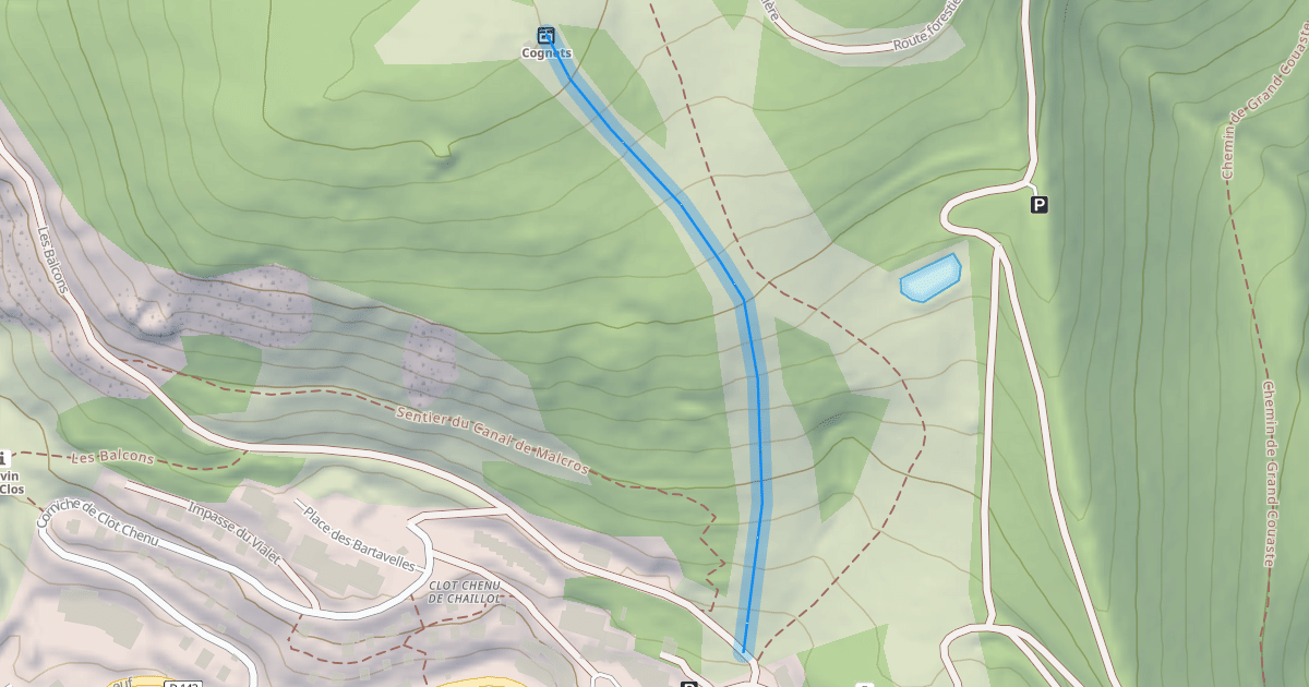 Map preview of Le Stade