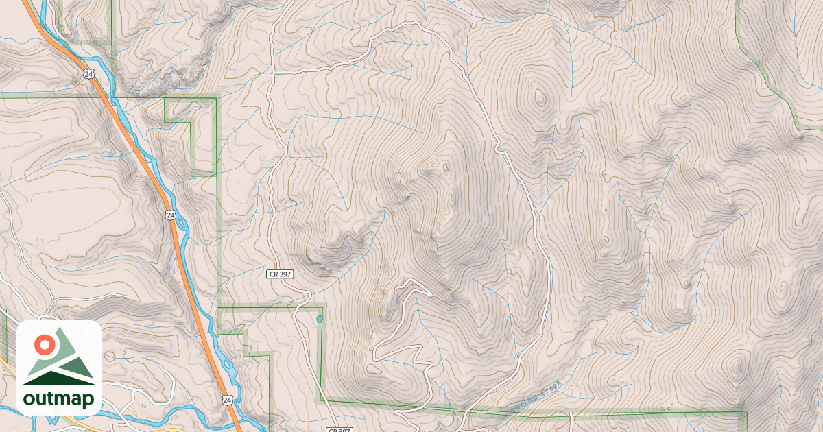 Map of POACHER'S LOOP