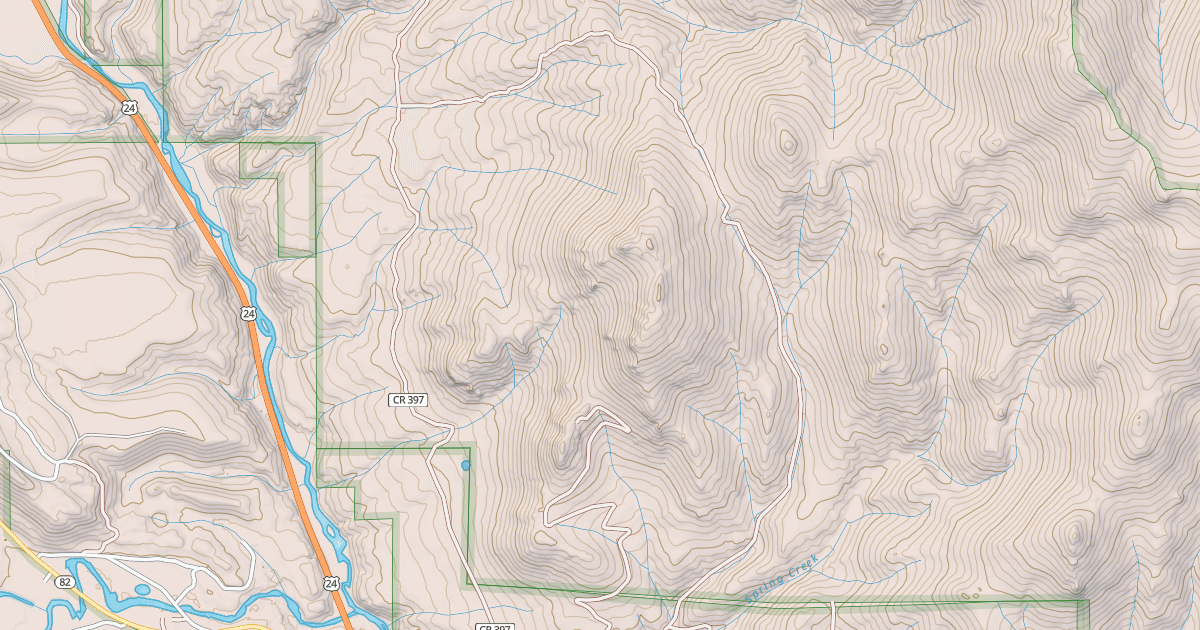 Map preview of POACHER'S LOOP