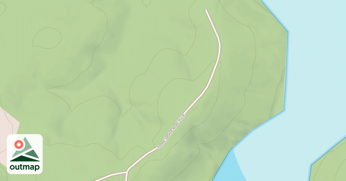 Map of FORD CREEK ROAD SPUR