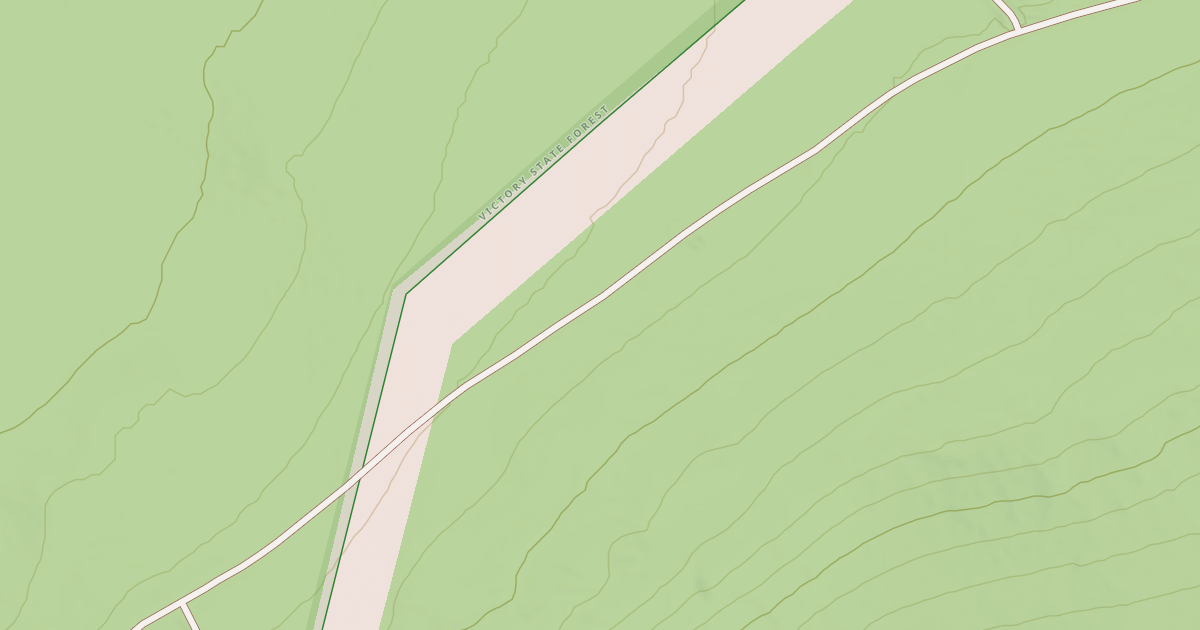 Map preview of Tug Mountain Road