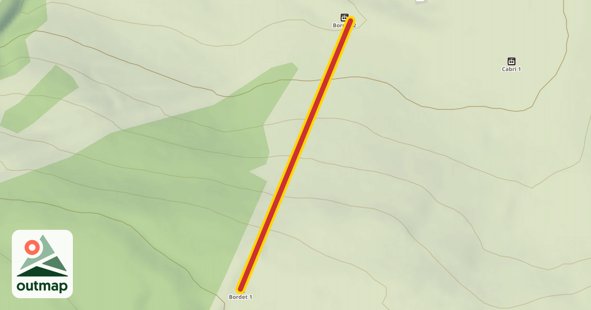 Map of Bordet 1