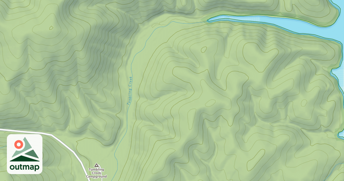 Map of CHARLIES RUN