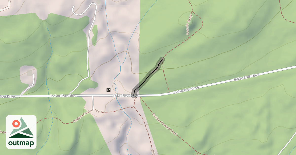 Map of Fred's Trail