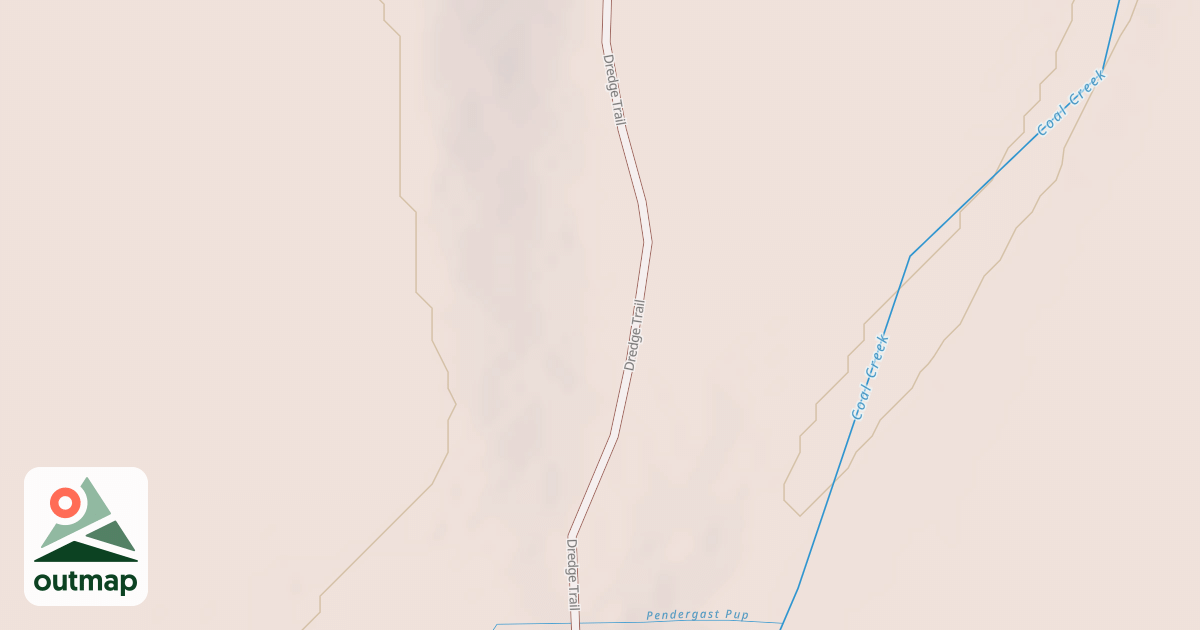 Map of Coal Creek Lower Trail