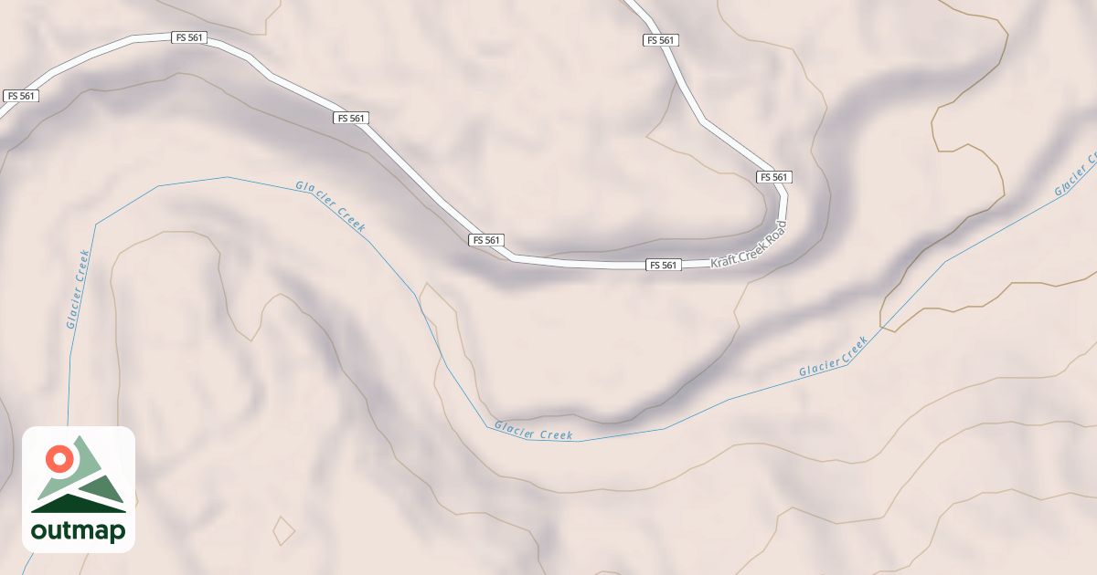 Map of KRAFT DISPERSED REC