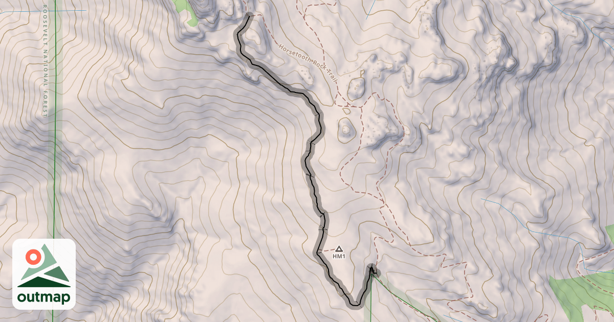 Map of Audra Culver Trail