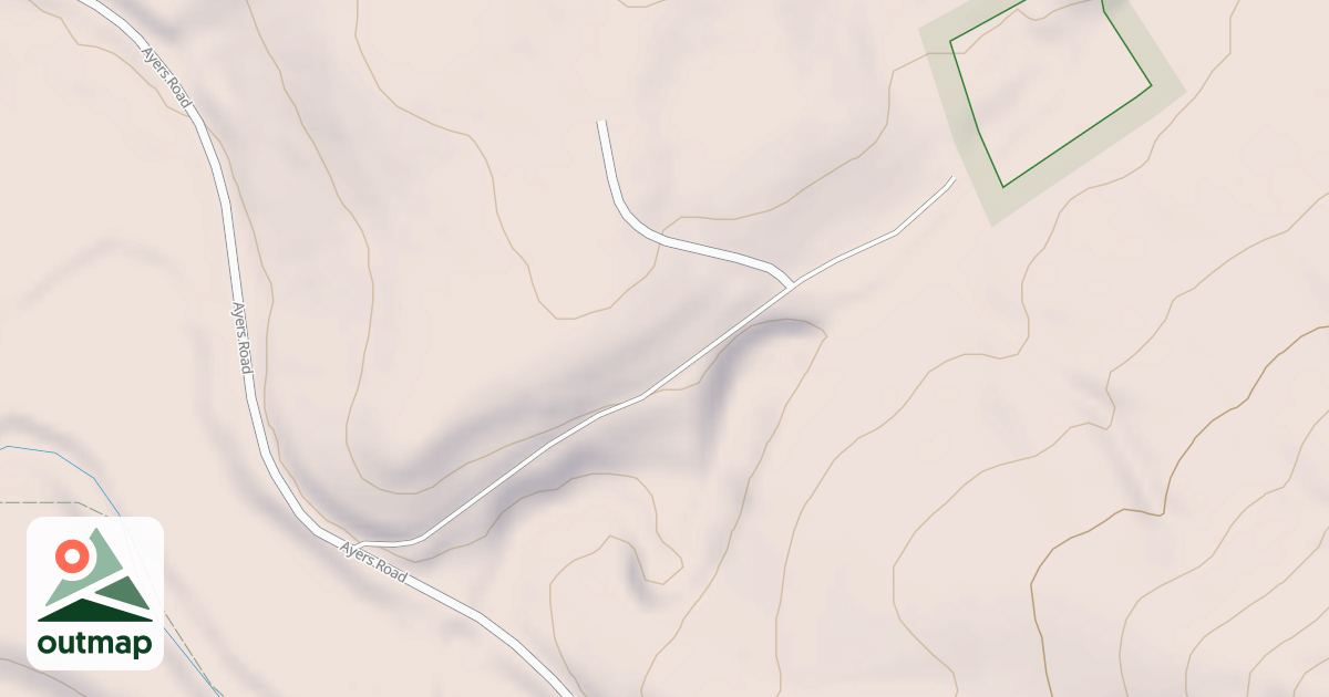 Map of CAIN BRANCH