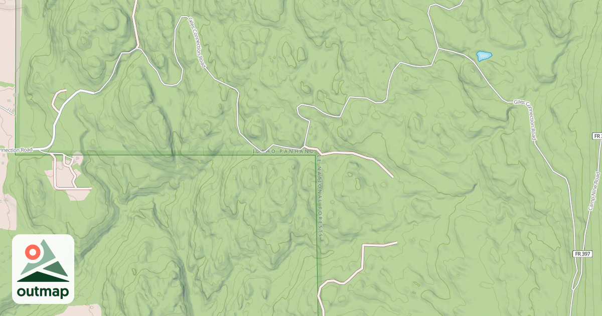Map of GILES CONNECTION
