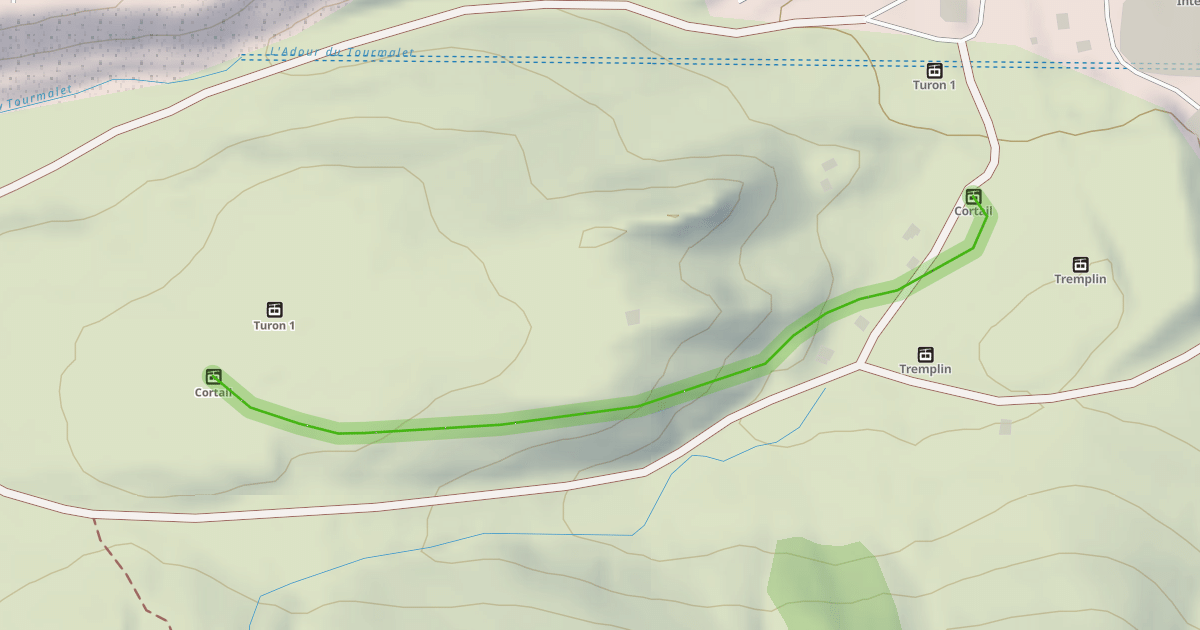 Map preview of Valleé des Indianes