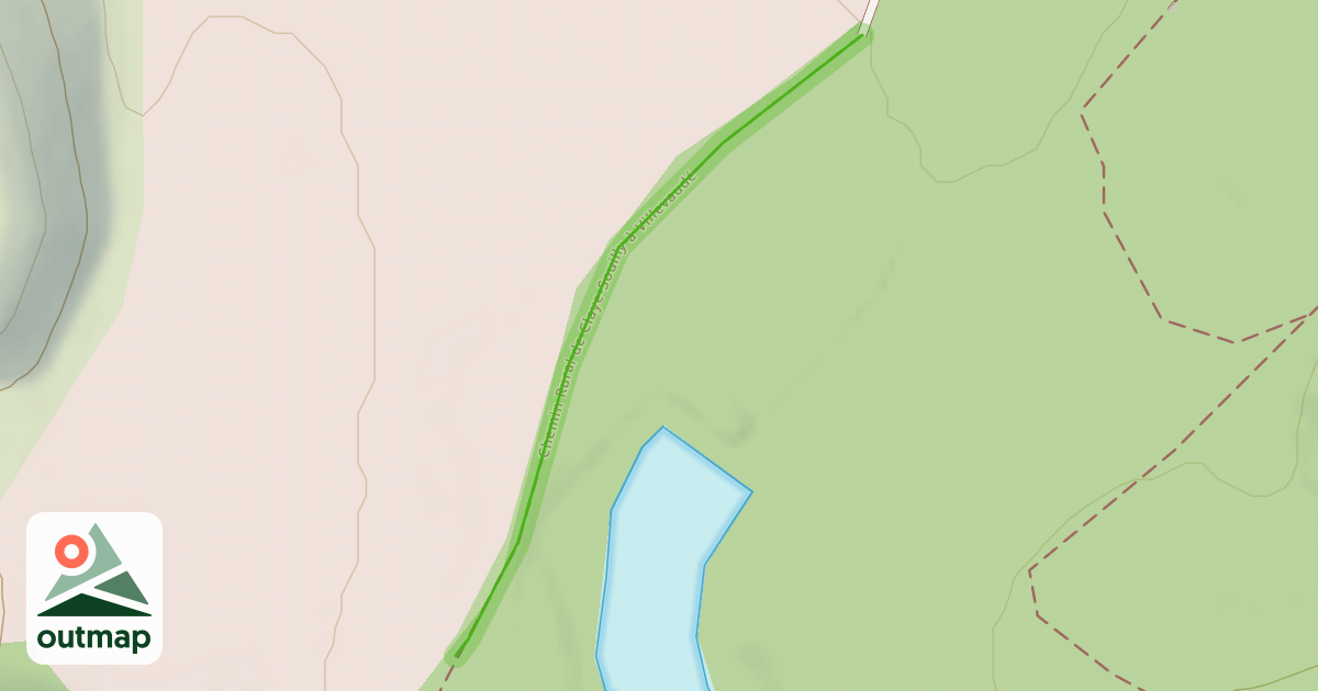 Map of Chemin Rural de Claye-Souilly à Villevaudé