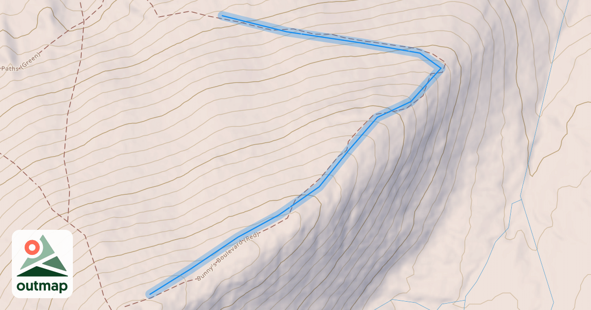 Map of Ridge Run