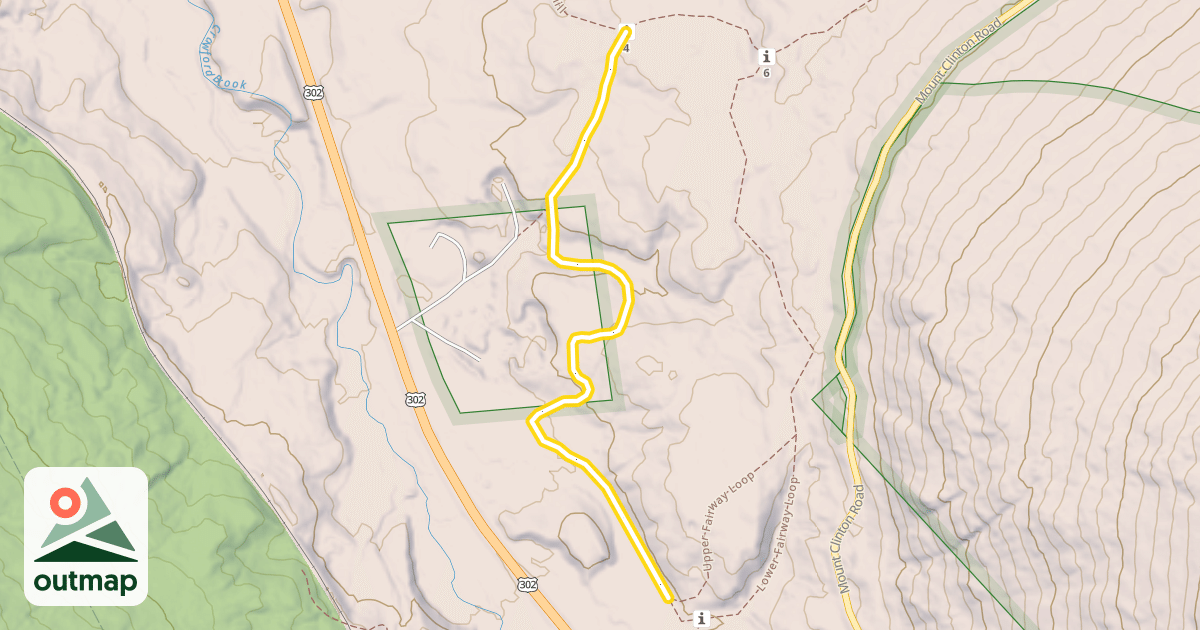 Map of Clinton D