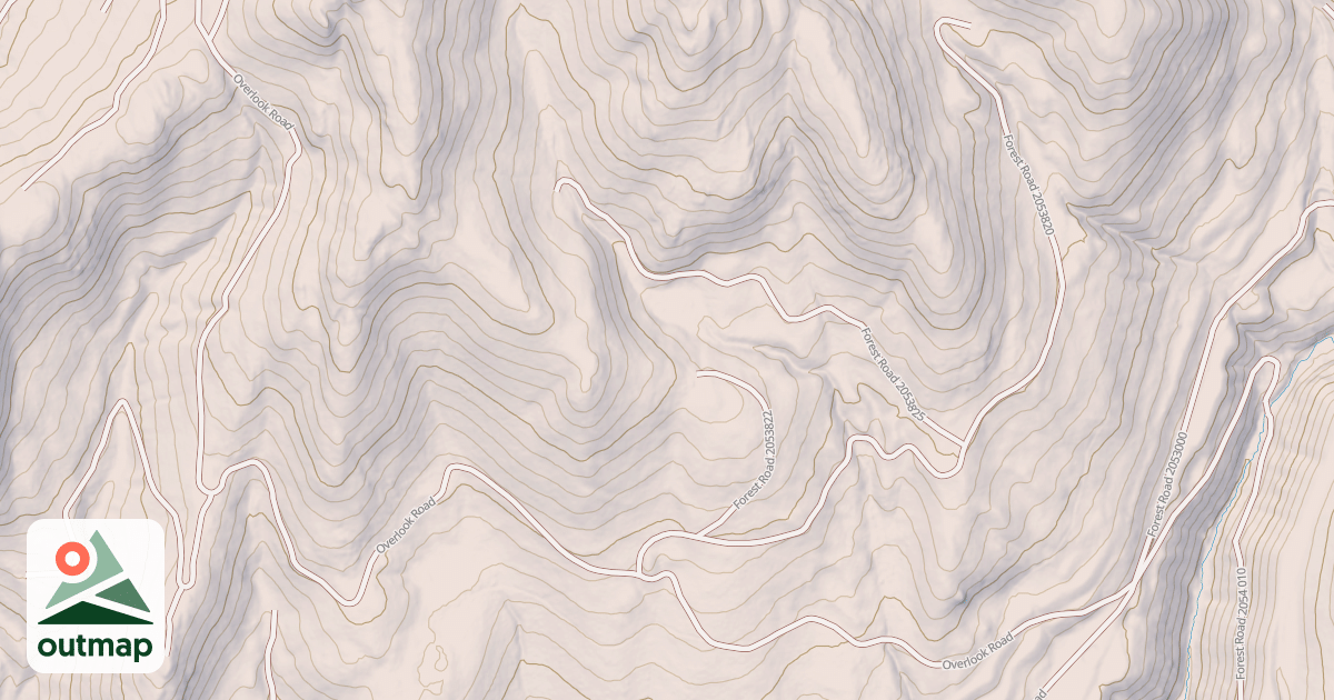 Map of QUARTZ MTN
