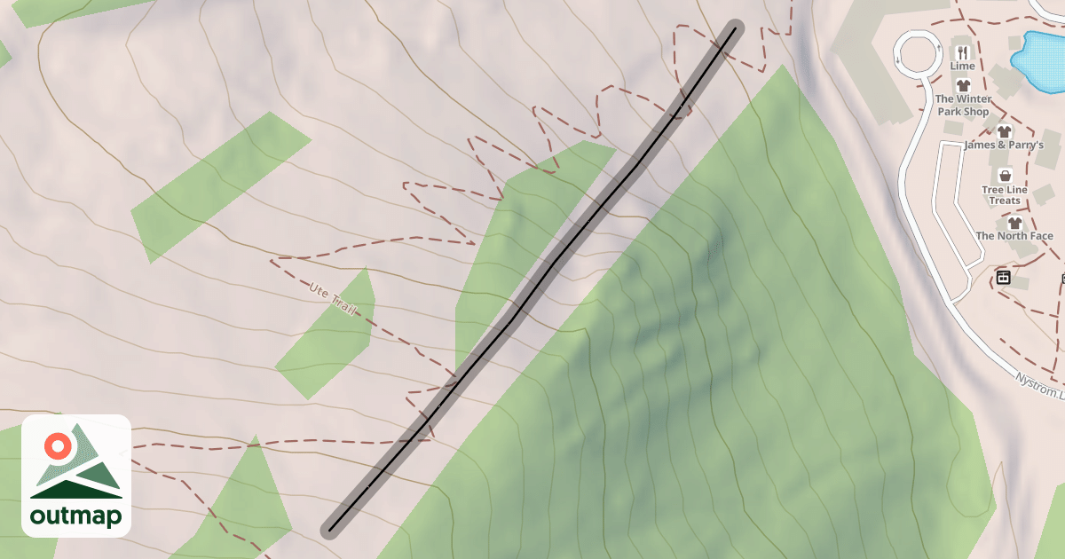 Map of Brian's Run