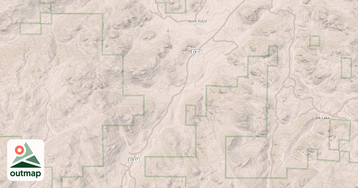 Map of BOX ELDER