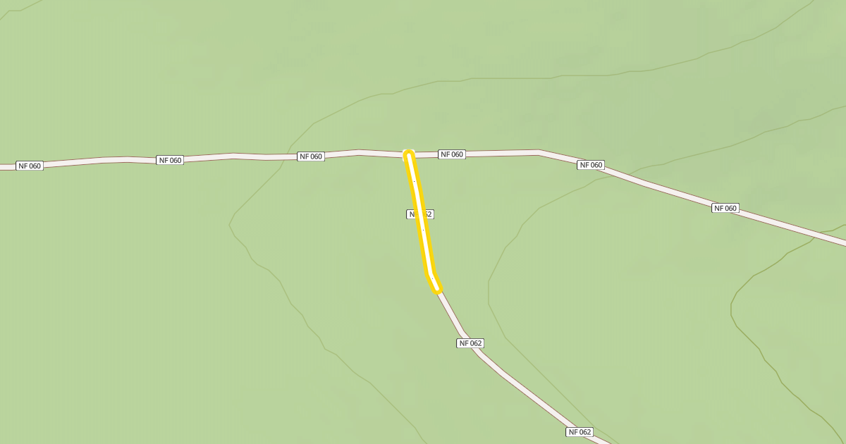 Map preview of Forest Road 4615-062