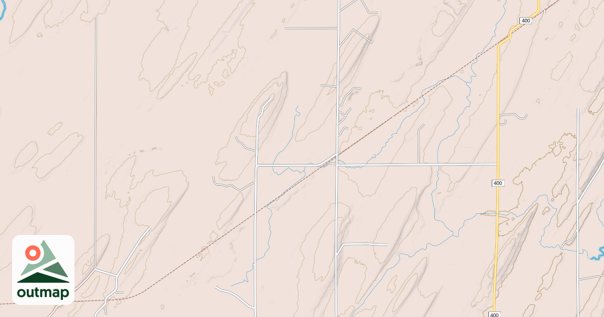 Map of Escanaba To Hermansville State Trail