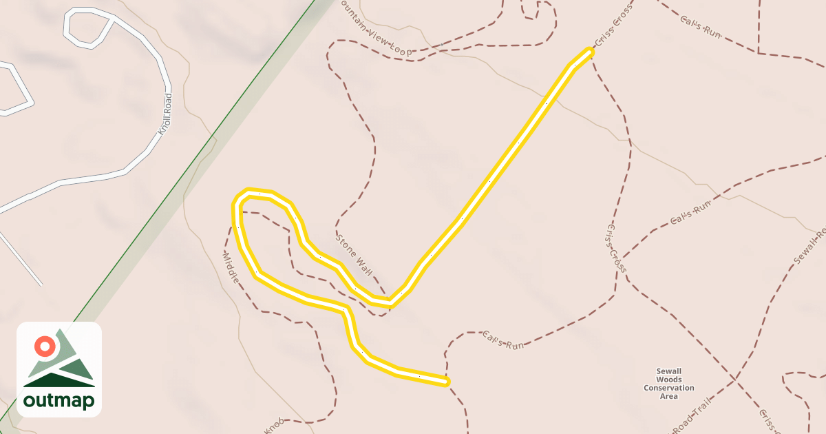 Map of Cal's Run