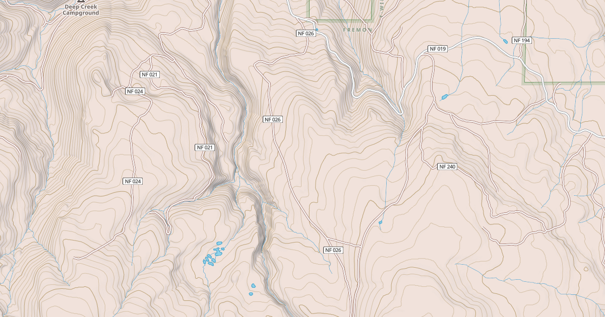 Map preview of BALD HILLS