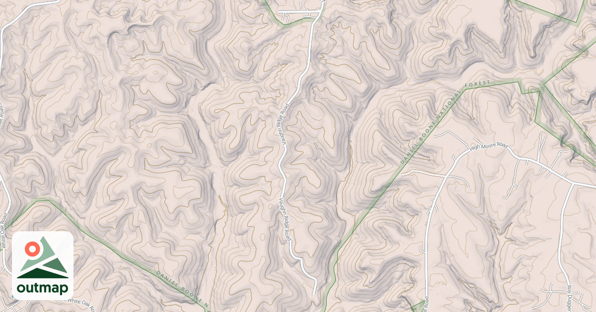 Map of VAUGHN RIDGE