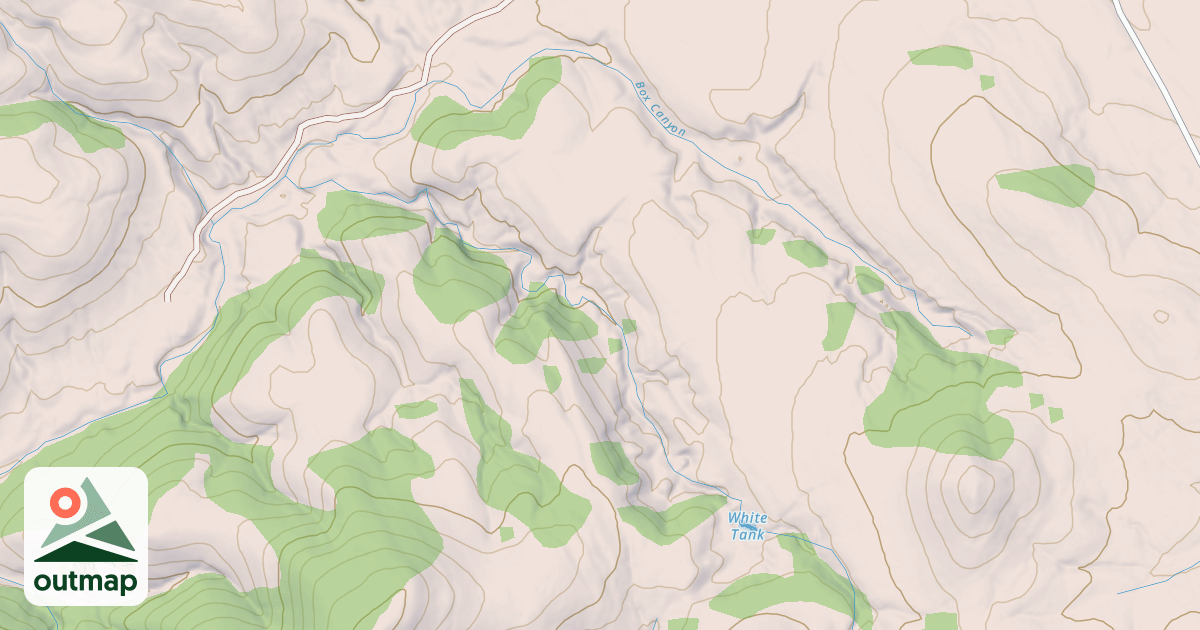 Map of BAKER