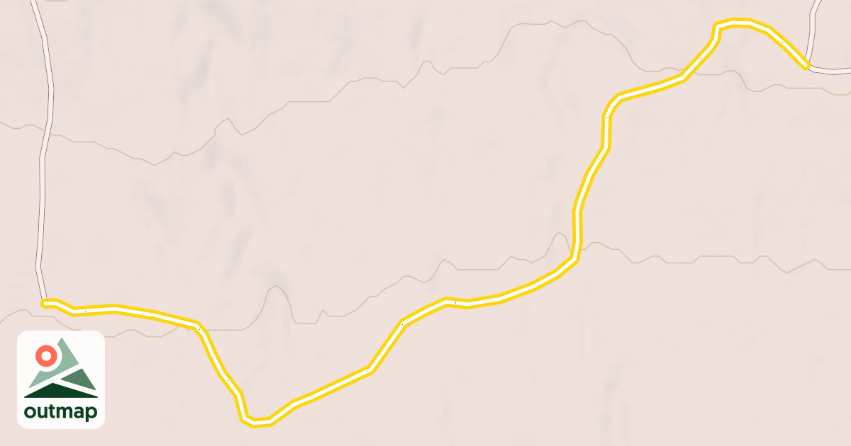 Map of Grizzly High Traverse