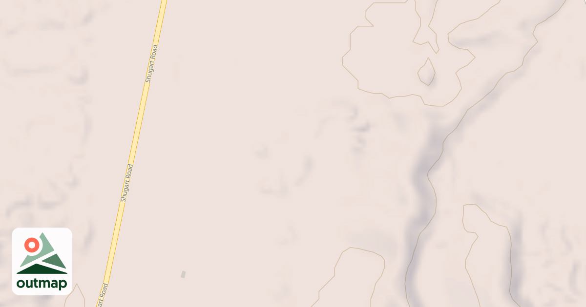 Map of Hackberry Trail System - Dunes Access