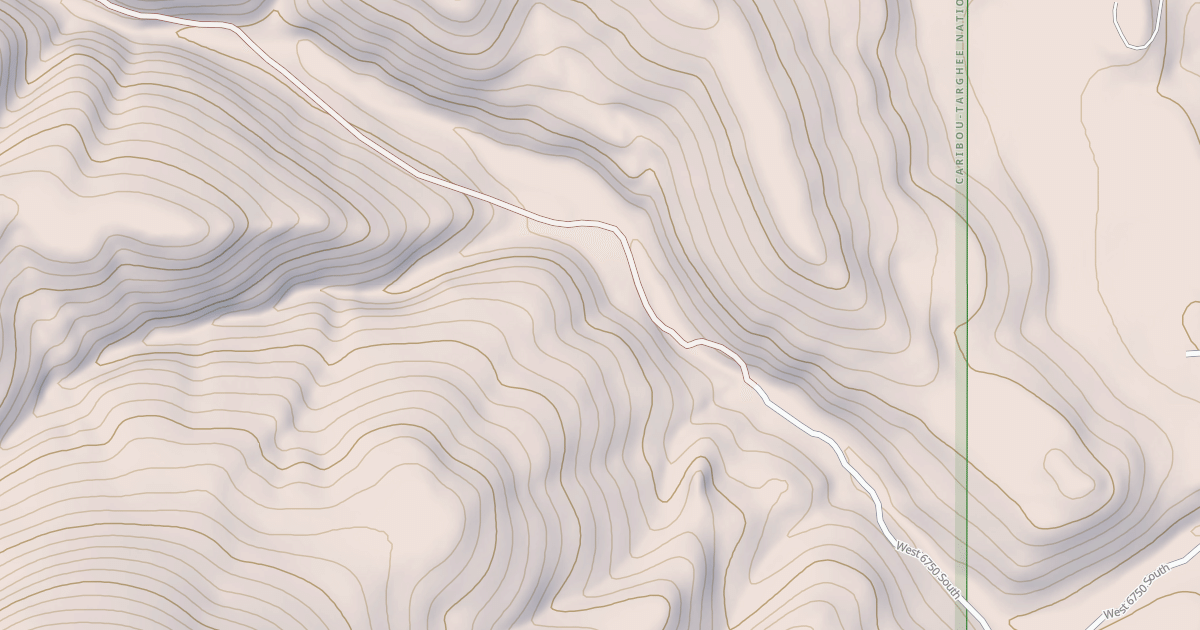 Map preview of PATTERSON CREEK