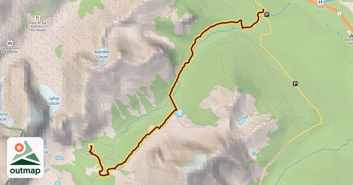 Map of Paradise Valley Trail