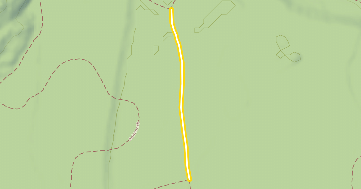 Map preview of Noquemanon Trail