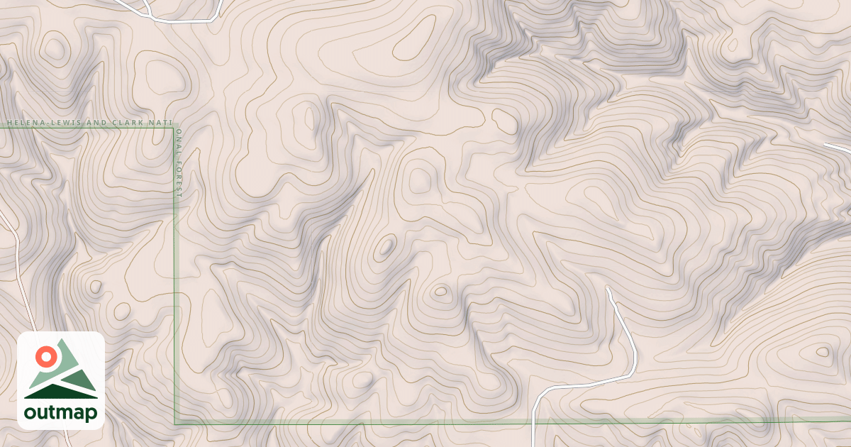 Map of ABBOTT RIDGE